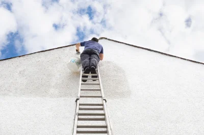 Peinture extérieure à la Chaize-Giraud — façades et ravalement